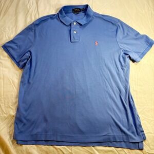 Polo Ralph Lauren Men's Periwinkle Blue‎ Classic Fit Polo Shirt XL